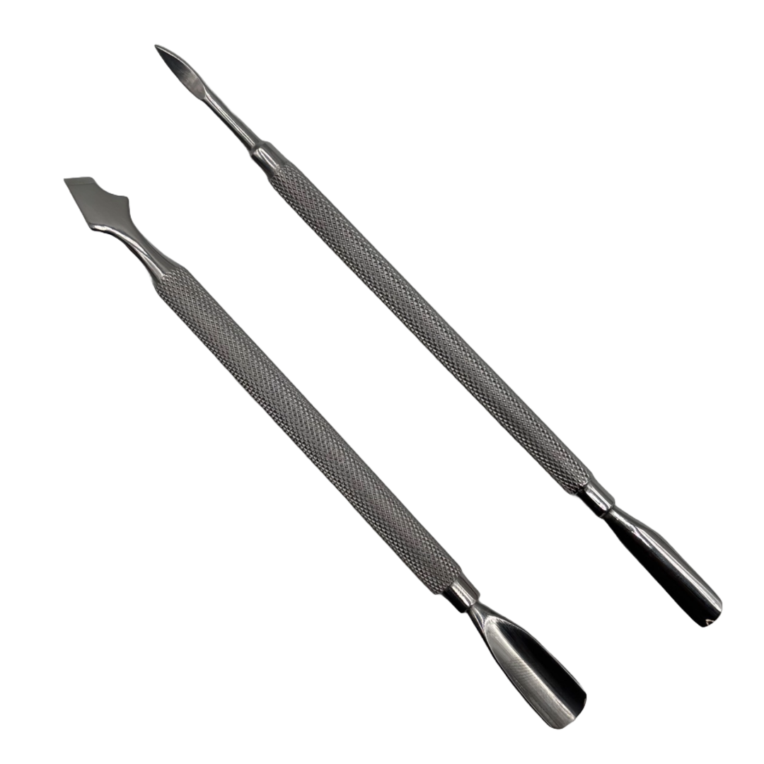 1 pc Cuticle Pusher and 1pc Cuticle Clipper Set
