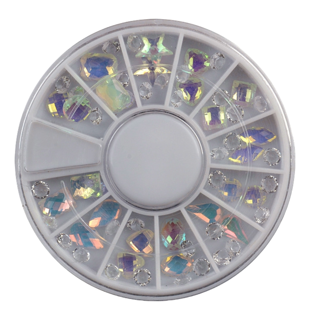 Nail Art: Rhinestones, Crystals, Studs & Adornments With Free: Dual-Ended Rhinestone Picker Wax Pen