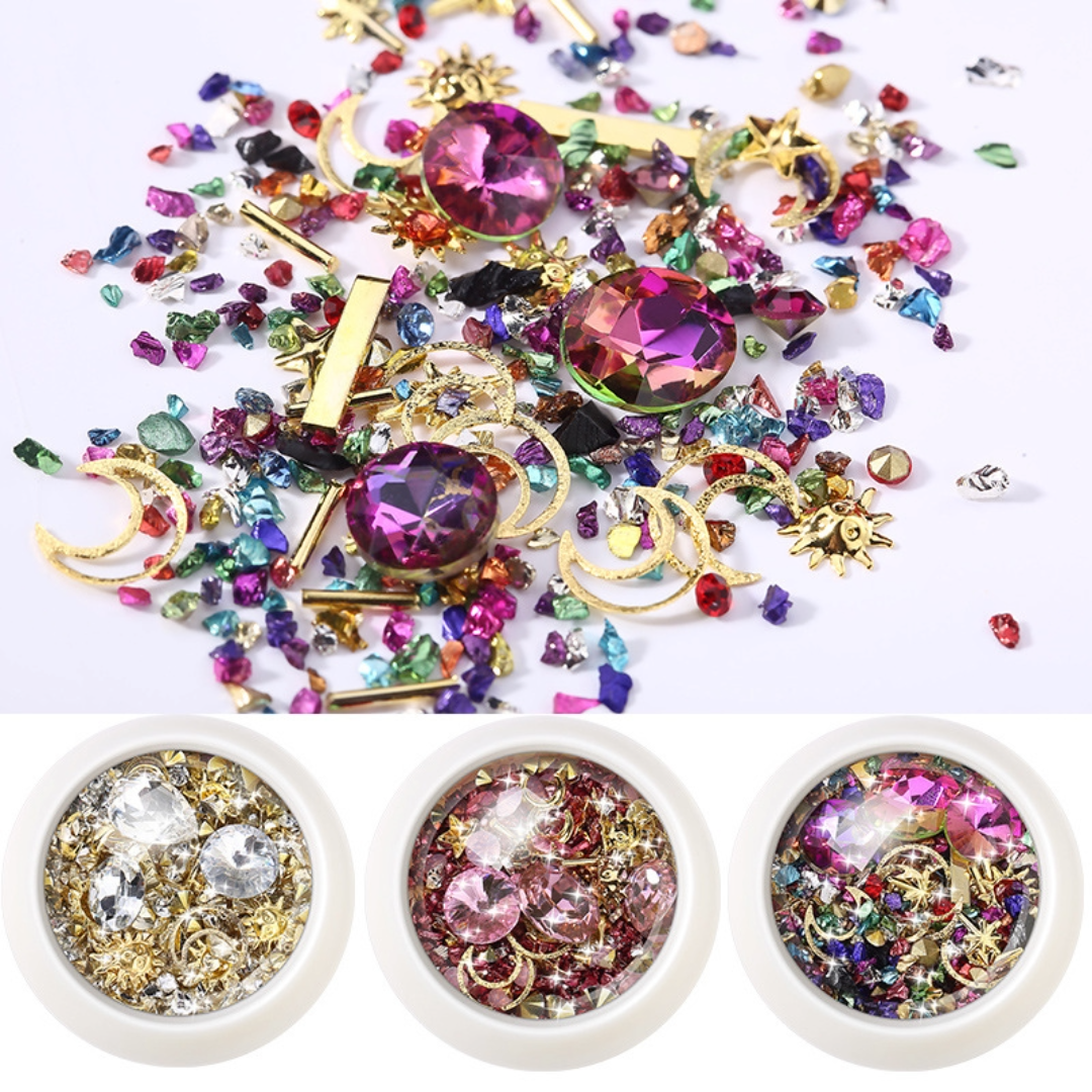Nail Art: Rhinestones, Crystals, Studs & Adornments With Free: Dual-Ended Rhinestone Picker Wax Pen