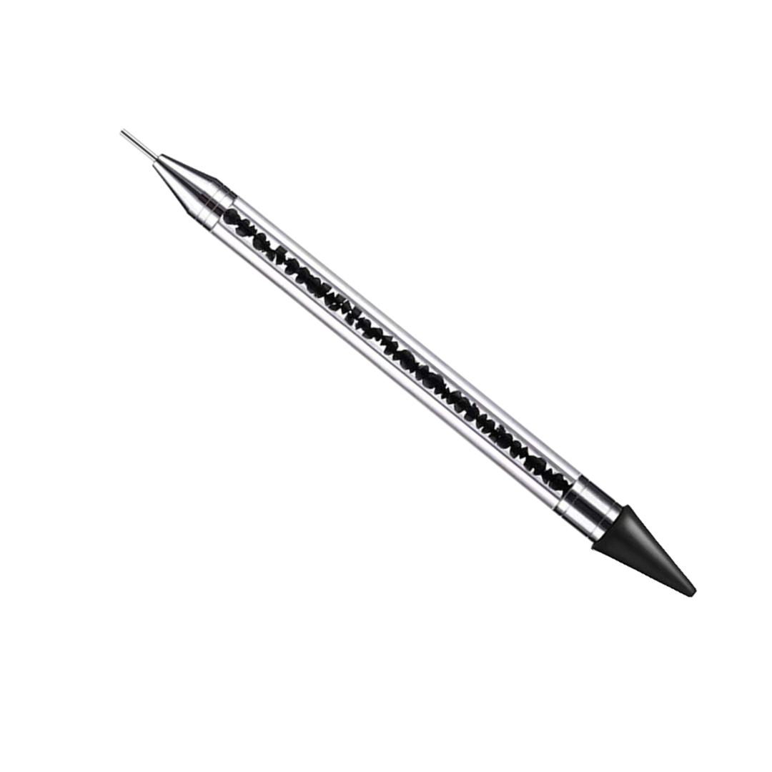 Nail Art: Rhinestones, Crystals, Studs & Adornments With Free: Dual-Ended Rhinestone Picker Wax Pen