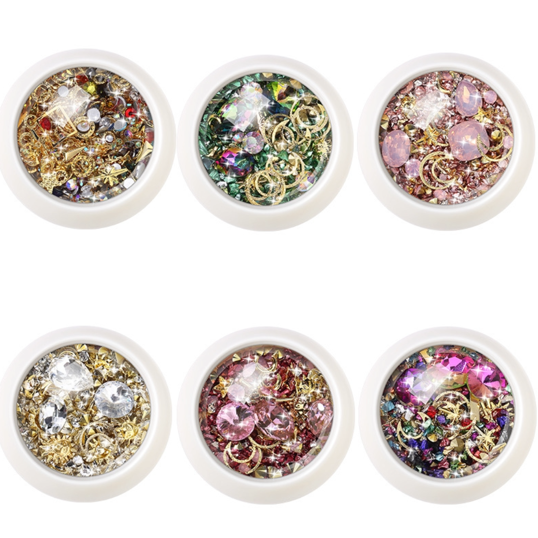 Nail Art: Rhinestones, Crystals, Studs & Adornments With Free: Dual-Ended Rhinestone Picker Wax Pen
