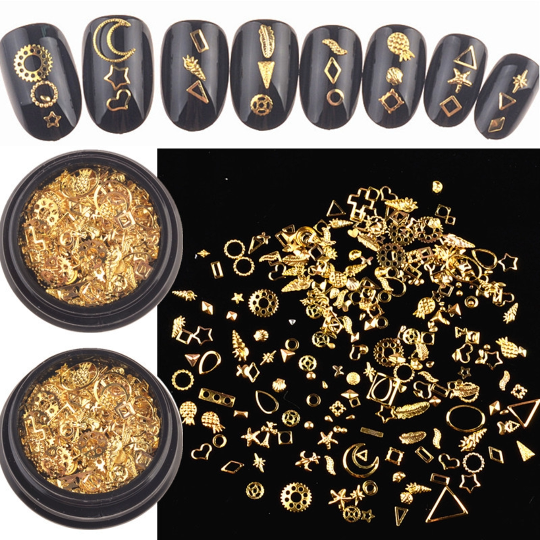 Nail Art: Rhinestones, Crystals, Studs & Adornments With Free: Dual-Ended Rhinestone Picker Wax Pen