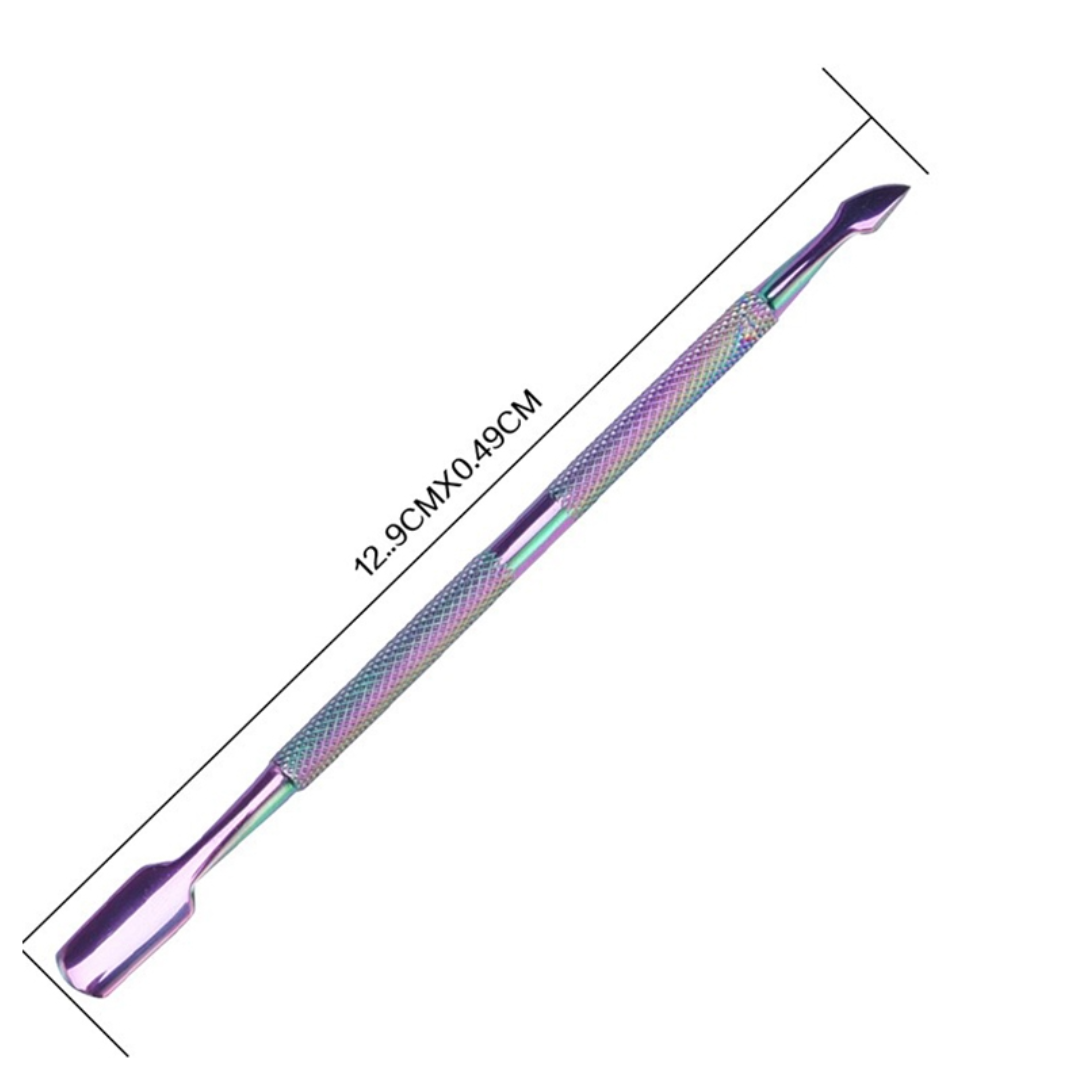 1 pc Cuticle Pusher and 1pc Cuticle Clipper Set