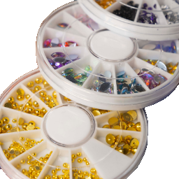 Nail Art: Rhinestones, Crystals, Studs & Adornments With Free: Dual-Ended Rhinestone Picker Wax Pen