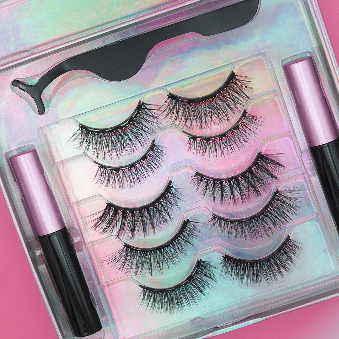 Vegan Magnetic Lashes: Day to Night 5pc Collection