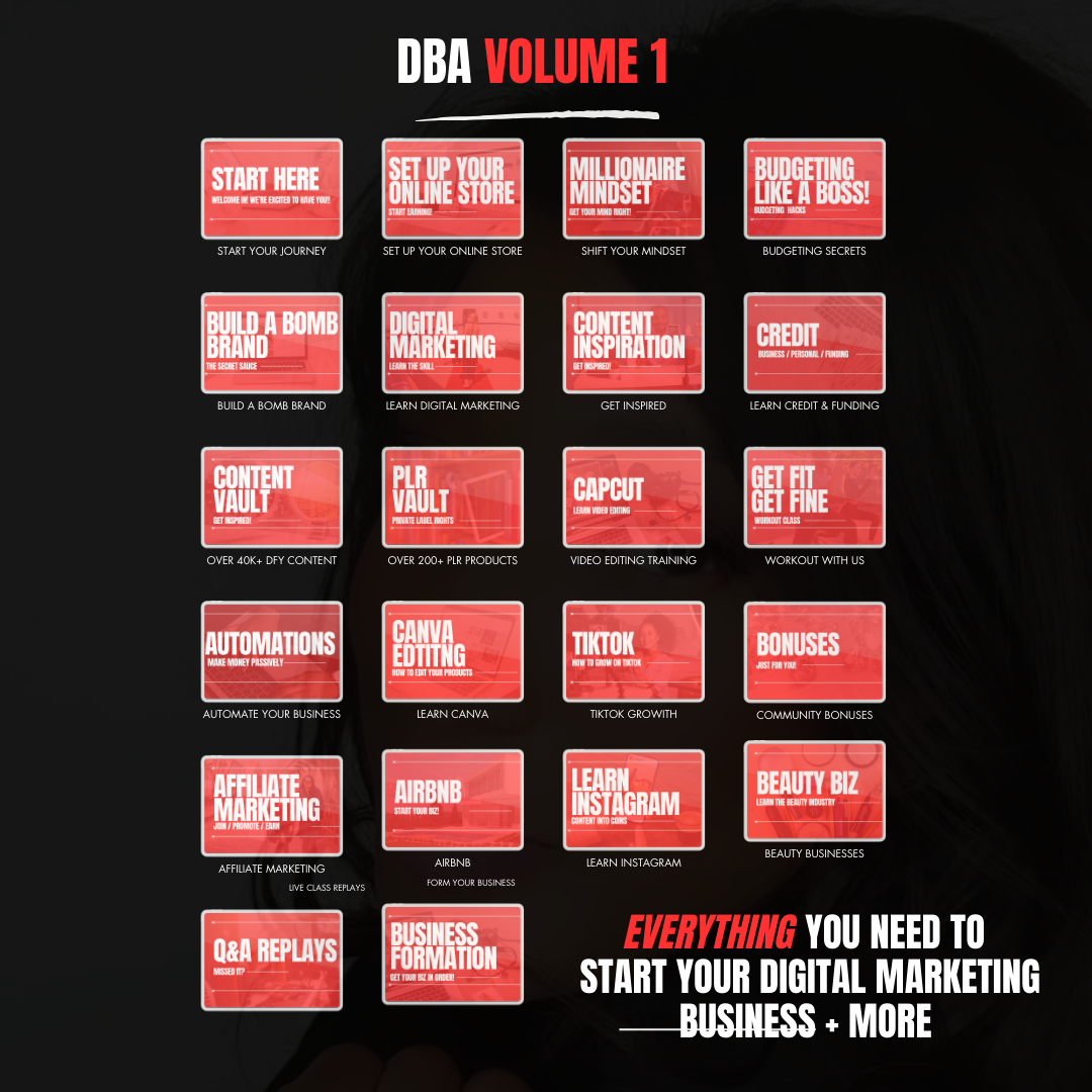 Digital Boss Academy Volumes 1 & 2